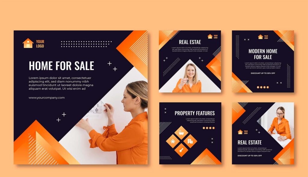 Best Unlimited Graphic Design Service for Modern Businesses 1 Social Media Posts Design